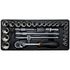 FIXMAN Tray 26 Piece 1/2' Drive Sockets And Accessories